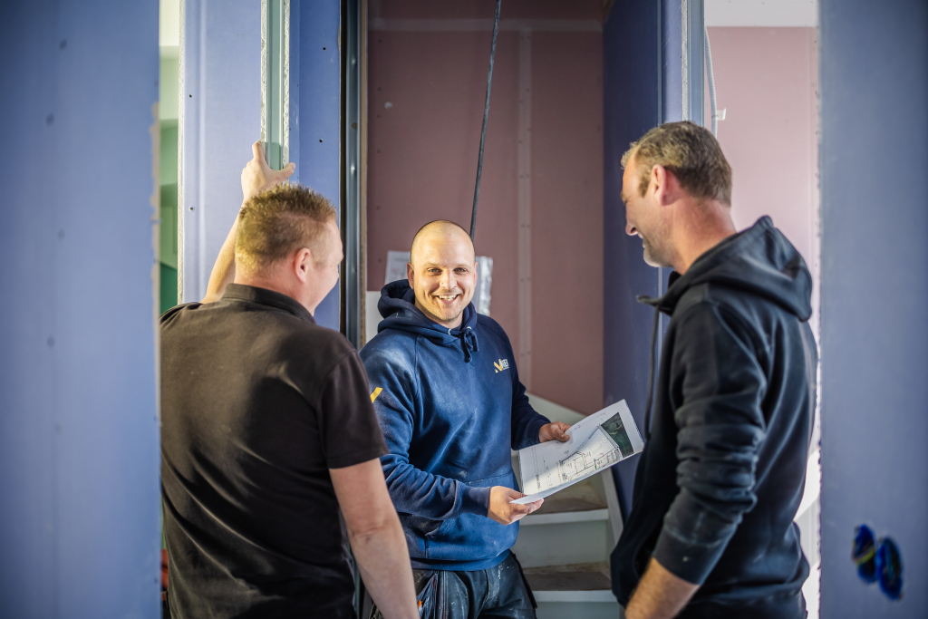 Kom werken bij het team van Niek Bouwonderneming